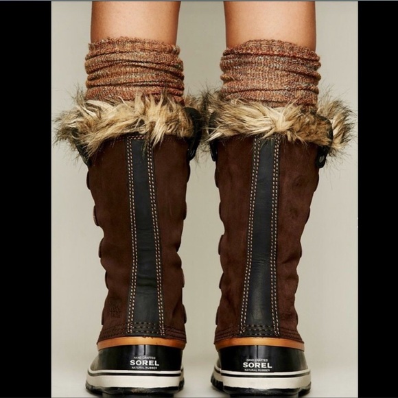 Sorel Women's Brown Joan Of Arctic Boot in Tobacco - Picture 4 of 12